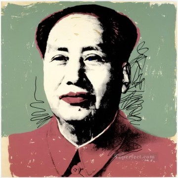 Mao Zedong 2 POP Artists Oil Paintings